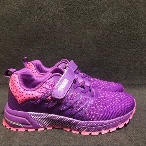 Ubfen Shoes Big Kids Size EU 37 US 4.5 Purple Pink Lightweight Athletic Sneakers